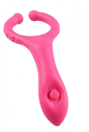 Testis Uyarcl Titreimli Penis Halkas Pembe